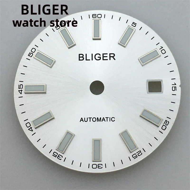 Циферблат BLIGER 29,2 мм, зеленый, белый, черный, подходит для NH35/NH35A ETA2824/2836 Miyota 8205/8215/821A DG2813/3804