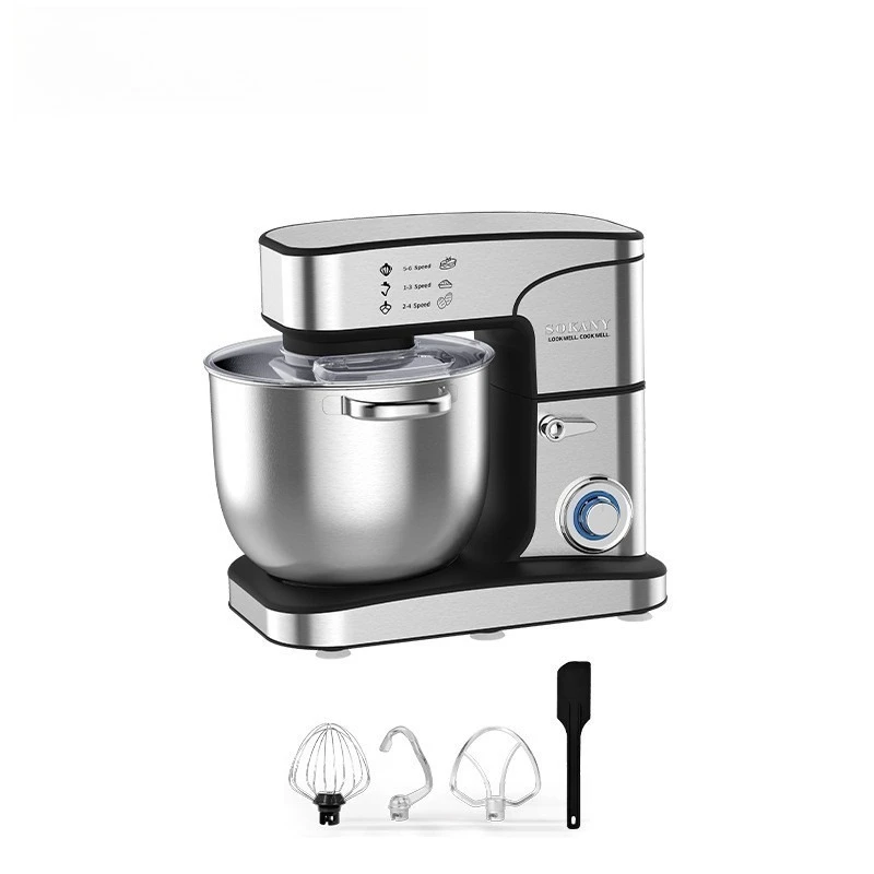 Dough Mixer 18L, Stainless Steel Stand Mixer for Home and Commercial Use, Dough Kneading Machine, Kitchen Aid