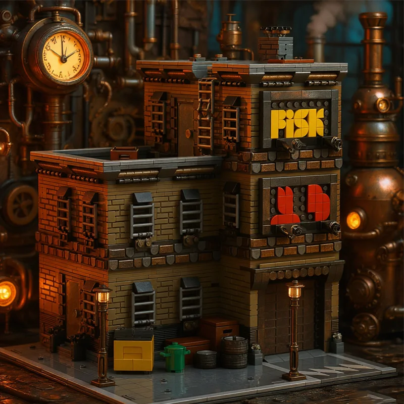 Ensemble de construction modulaire de 2649 pièces avec garage, modèle de technologie de blocs de construction modulaires MOC, jouet DIY pour garçons, cadeau de Noël