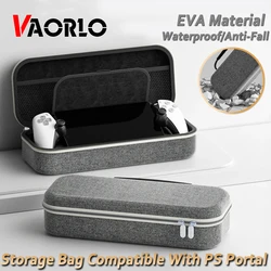 Portable Case Bag for PS Portal Case EVA Hard Carry Storage Bag For Sony PlayStation 5 Portal Handheld Game Console Accessories