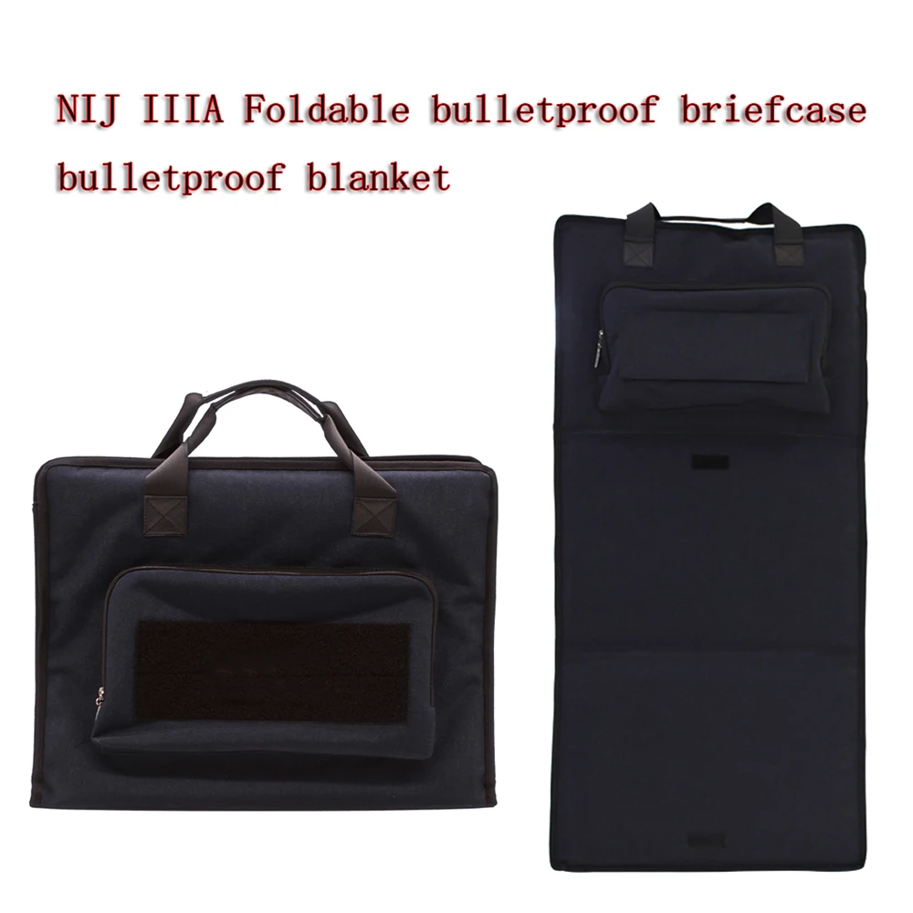 

Shield Bulletproof Briefcase-Ballistic Body Armor Safe Bag NIJ Level IIIA Plate Insert Portfolio Tactical Concealed Briefcase