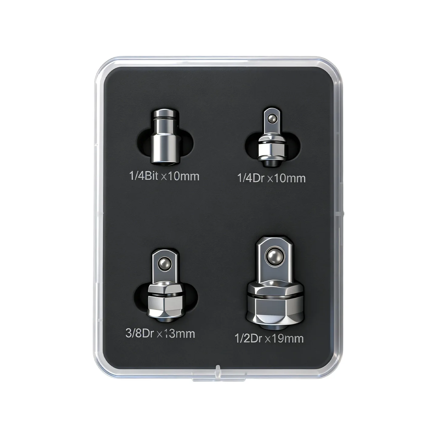 1/4" 3/8" 1/2" Ratschenadapter aus Chrom-Vanadium für Steckschlüssel – Verbindungsstück für den Haushalt – Detail 7