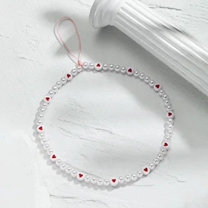 Cep telefonunun akımı veya gümüş taklidi, klasik, tatlı ve sade kadın ipi uygulaması, kırmızı aksesuarları seviyor Bisiklet zincirinin ilk 10 satışı ve kırmızı sayı 8'dir