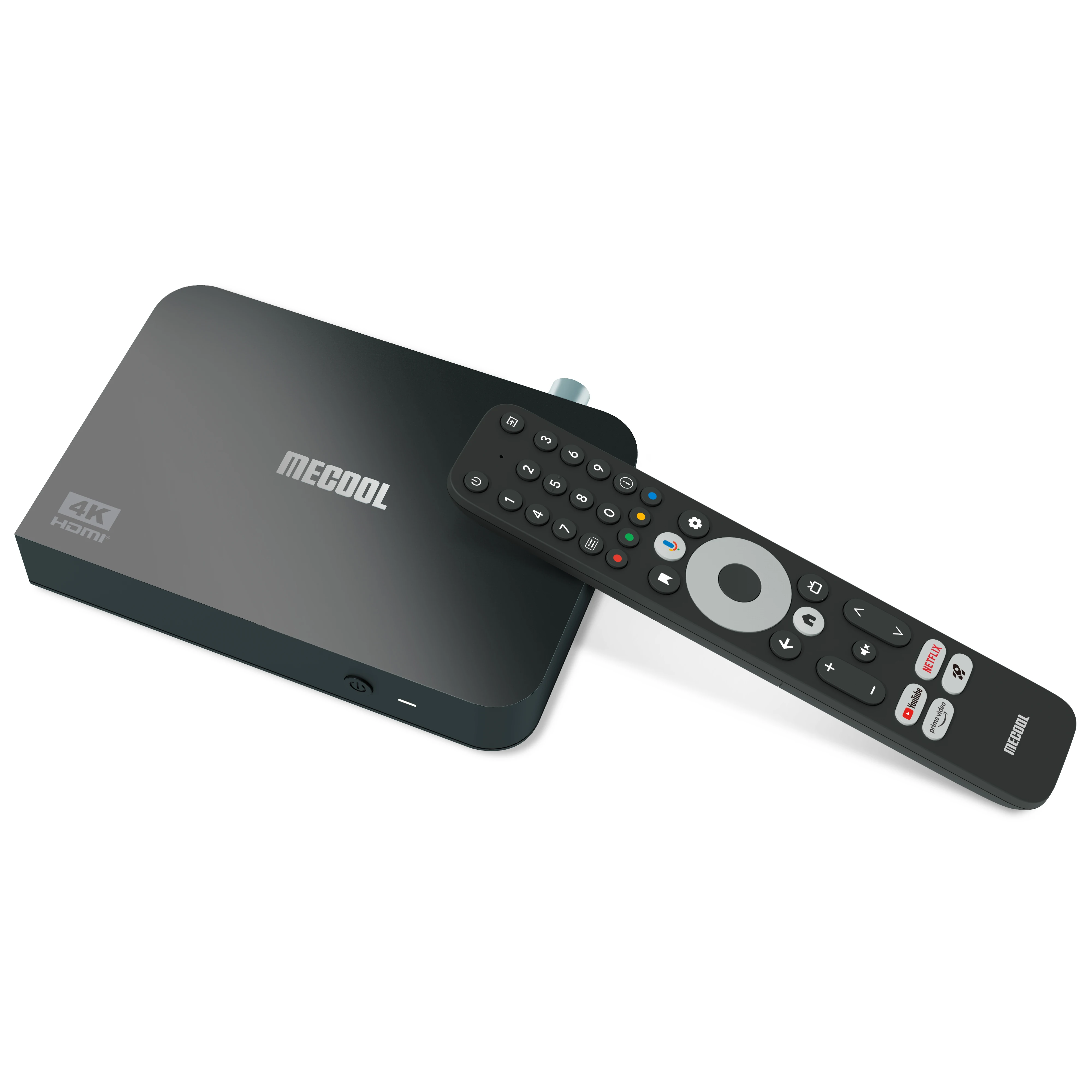 MECOOL KT2 DVB-T2 TV Box Android 12.0  H.265 Amlogic S905Y4-B Chromecast 2GB 32GB 4K BT5.0 G2100M 2.4G/5G WIFI Best Media Player