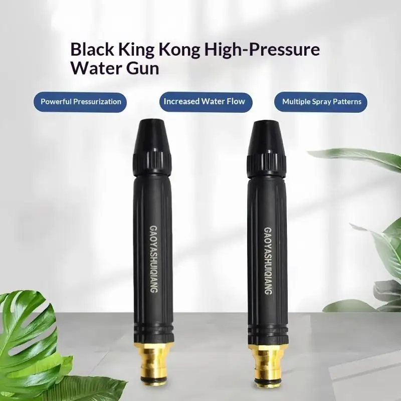 High Pressure Garden Hose Sprayer Multifunctional Water Nozzle for Car Wash Bike Cleaning Yard Watering Home Use