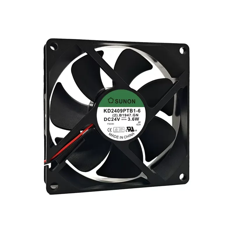For Jianzhun SUNON 9025 24V 3.6W 9CM Inverter Cooling Fan Double Ball Bearing KD2409PTB1-6