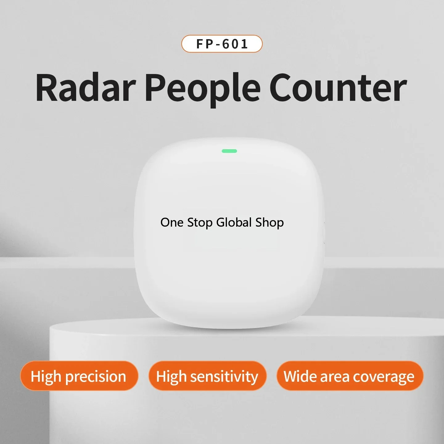 

FP-601 Radar People Counter Statistics of personnel entering and exiting the store