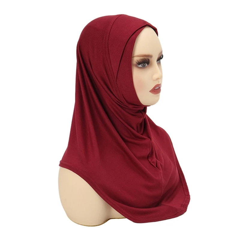 Breathable Polyester Turban Hat Elegant Crosses Headwear Unique Styles Wrap Hat image 3