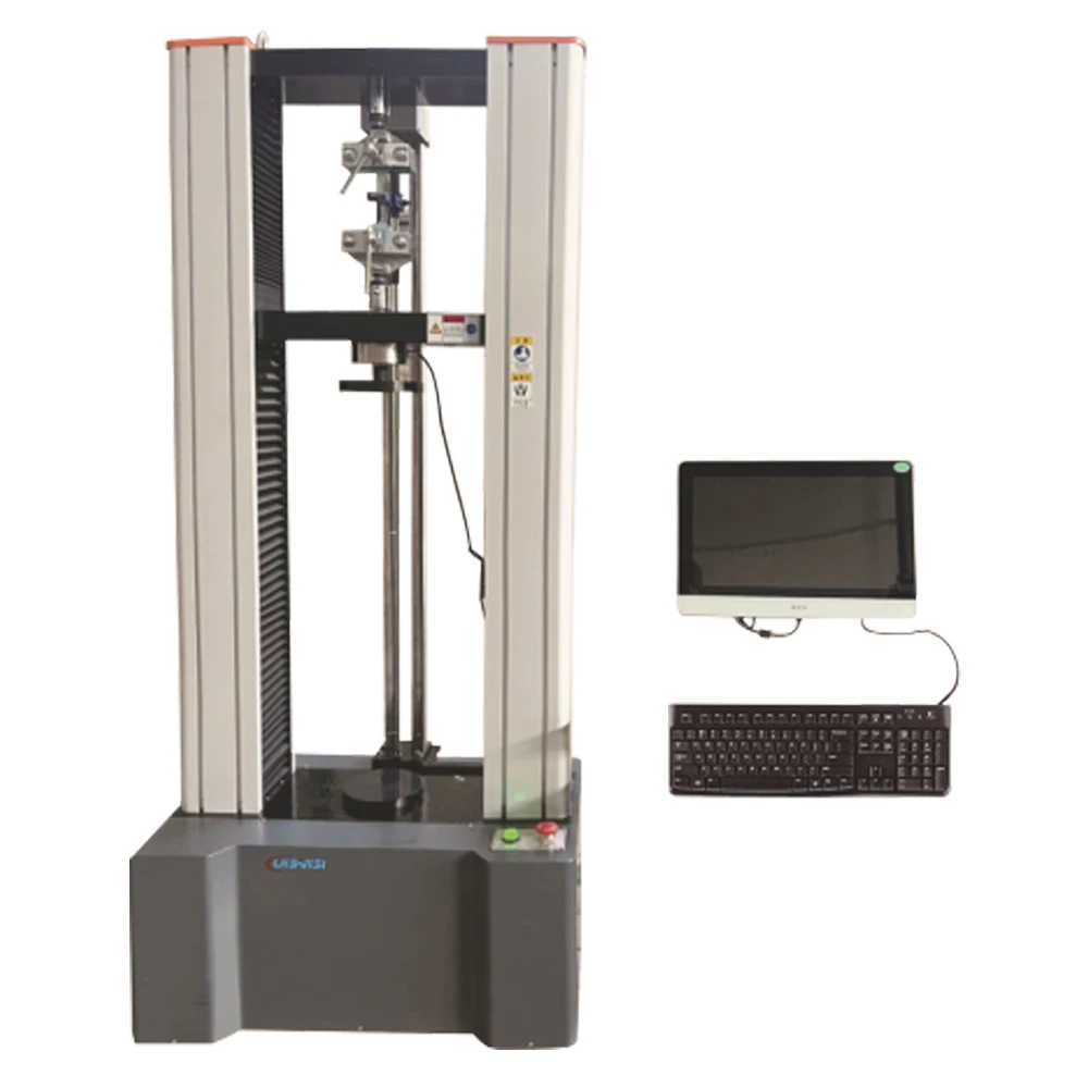 Computer Controlled Electronic Dual Column Universal Tensile Testing Machine 10kN Capacity Programmable Speed for Testing