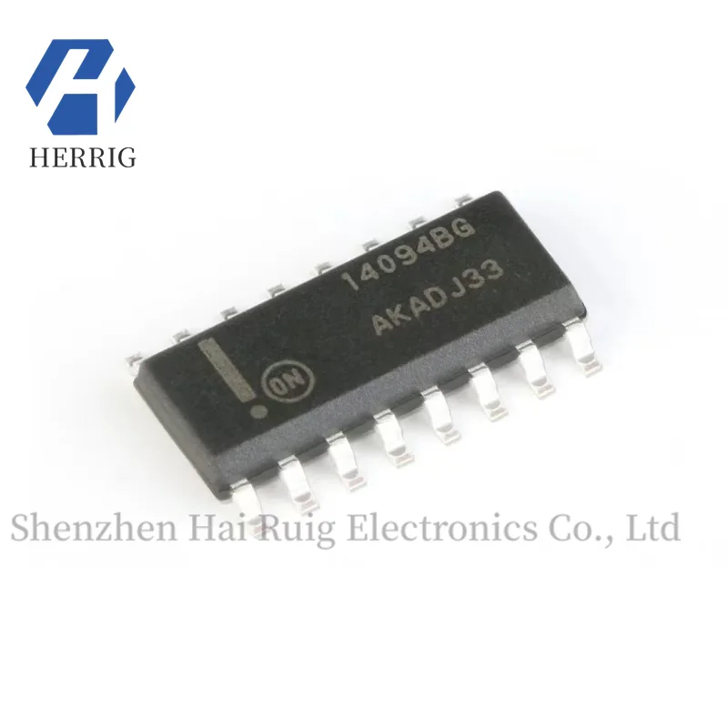 

Original MC14094BDR2G SOIC-16 tri-state output 8-bit memory/shift register chip