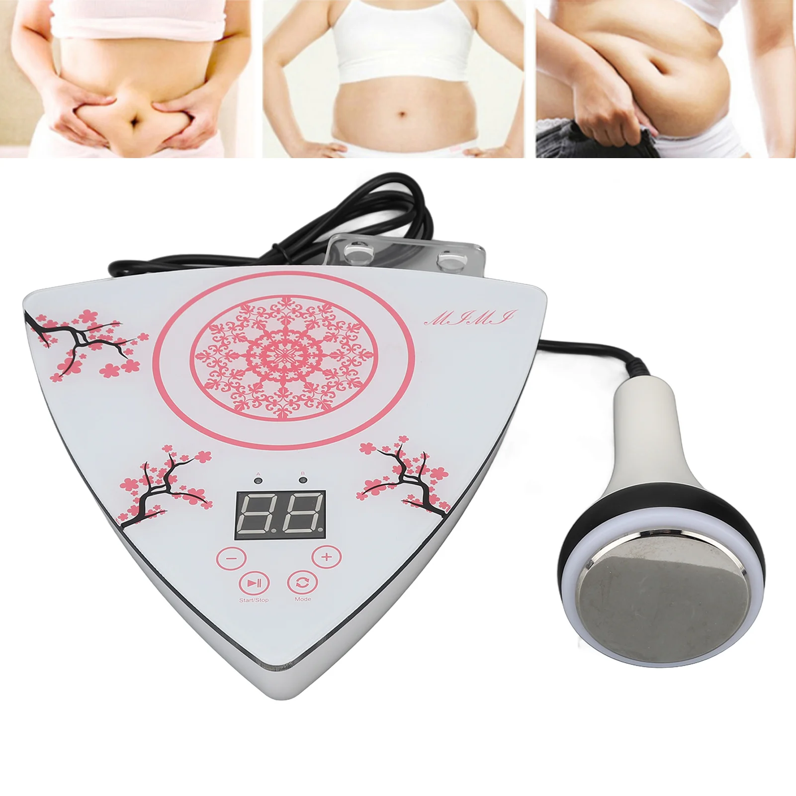 

80Khz Body Shaping Machine 80Khz Cellulite Removal Machine Promote Collagen Fat Burning Body Shaping Device Body Slimming Device