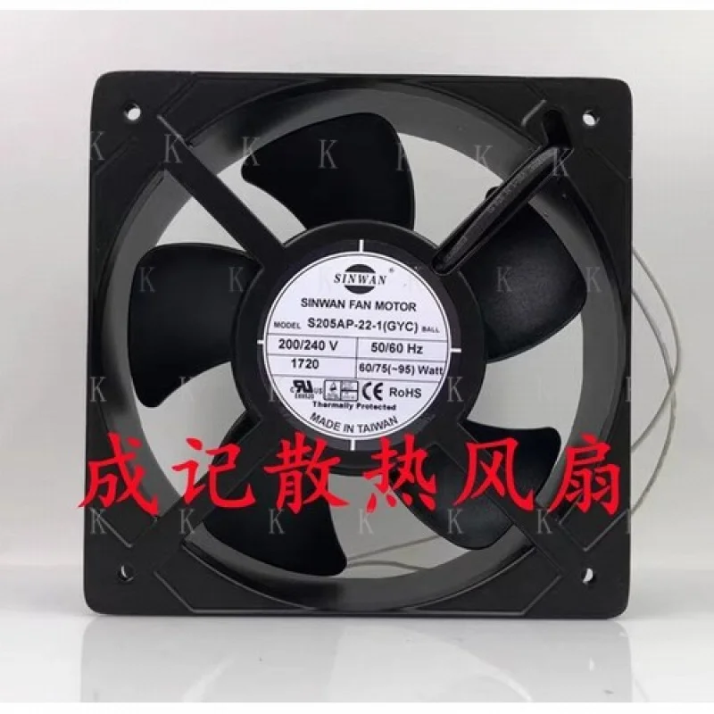 

C ДЛЯ SINWAN S205AP-22-1 (GYC) 220/240 В 20572 Вентилятор охлаждения металлического подшипника
