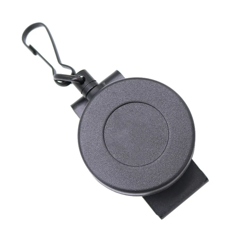 Portable Anti-Loss Retractable Keychain Belt Clip 360 Degree Easy-Pull Keychain Steel Wire Rope Keychain Outdoor Activities