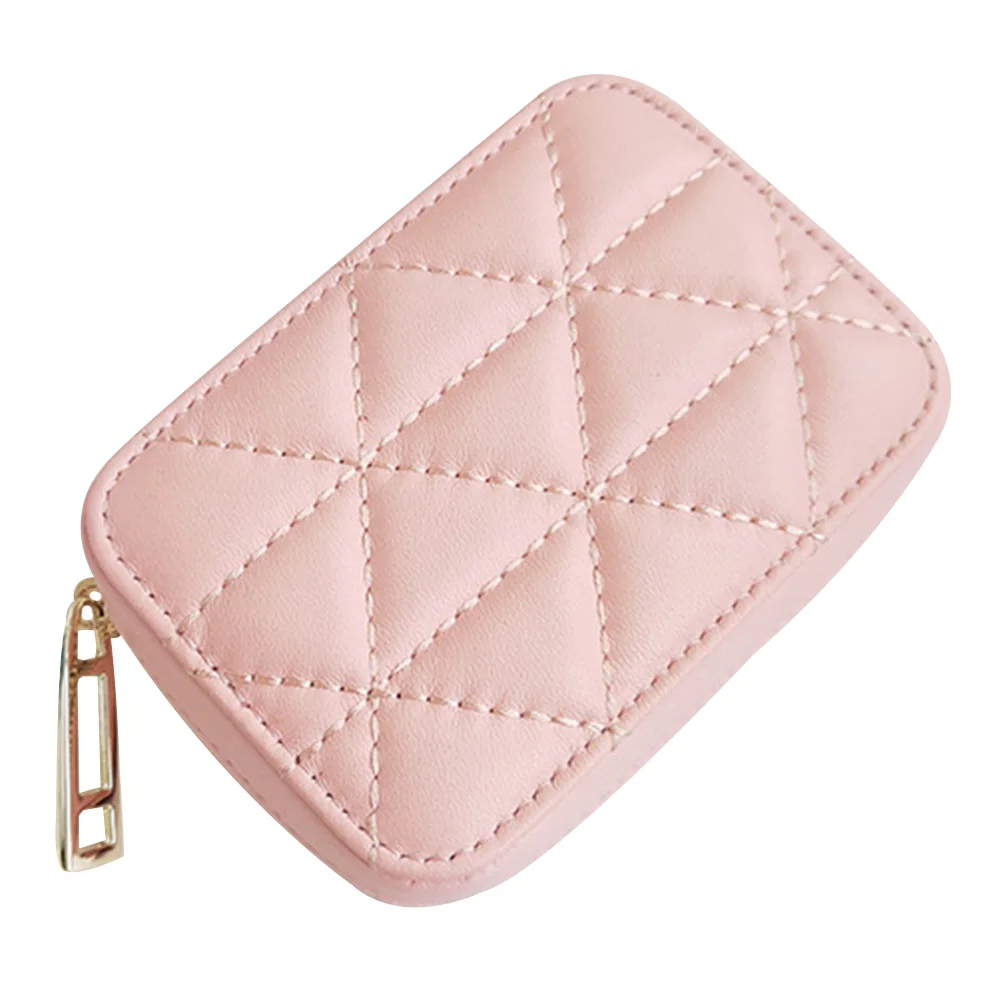 

Lipstick Storage Bag Compact Cattlehide Makeup Portable Pouch Mirror Durable Small Travel Bag Makeup Pouch