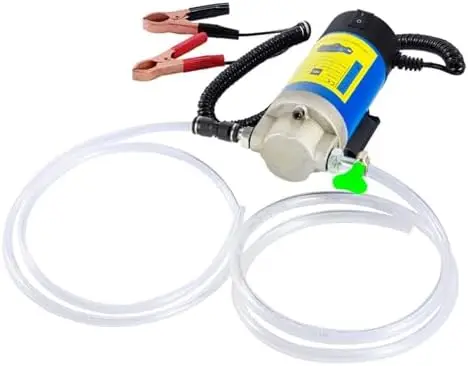 

Электрический масляный насос AIGMISON 12В 100Вт – низкий уровень шума, 3 шланга для замены масла и перекачки жидкостей