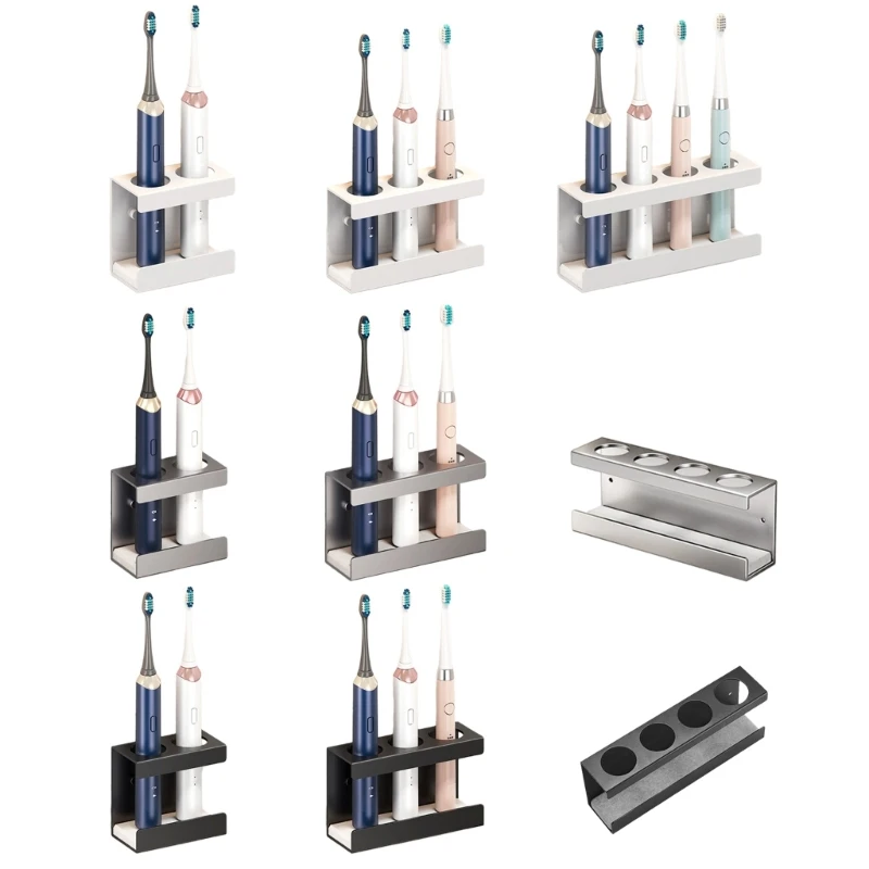 

Wallmount Toothbrush Holder Cabinet Organizers, Stainless Steels Toothbrush Storage Organizers Tooth Brush Hanger Gifts DXAF