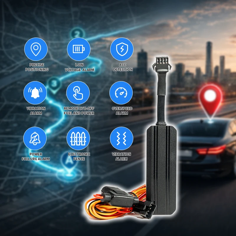 Fleet Management Real Time 4G LTE GPS Locator with Remote Cut Off GPS Vehicle Tracker for Car Truck