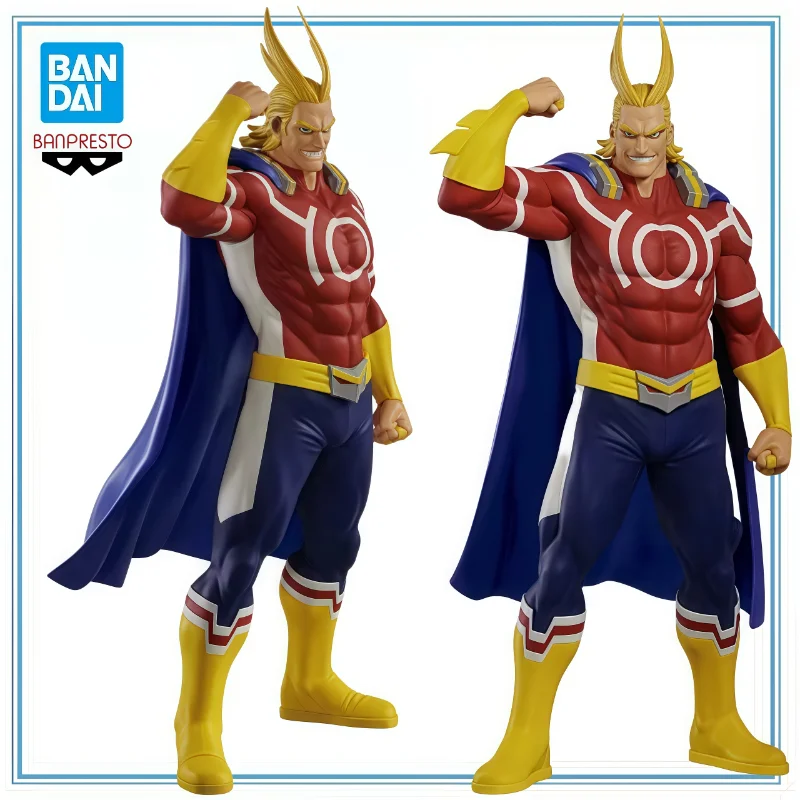 

BANDAI BANPRESTO Original in Stock My Hero Academia The Movie You're Next Vol.3 Black All Might PVC Anime Cartoon Gifts Toys