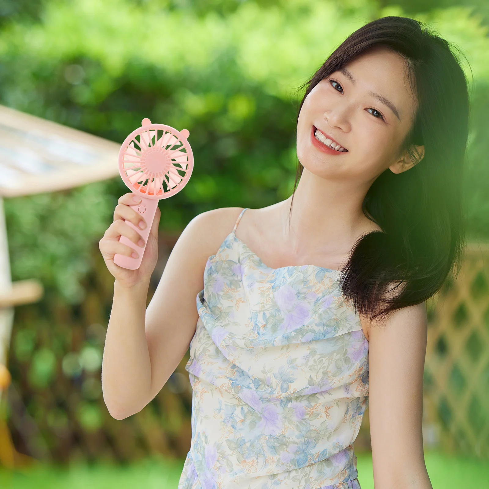 Mini Portable Handheld Fan Usb Rechargeable 5000Mah Digital Display Silent Operation For Travel Outdoor Indoor