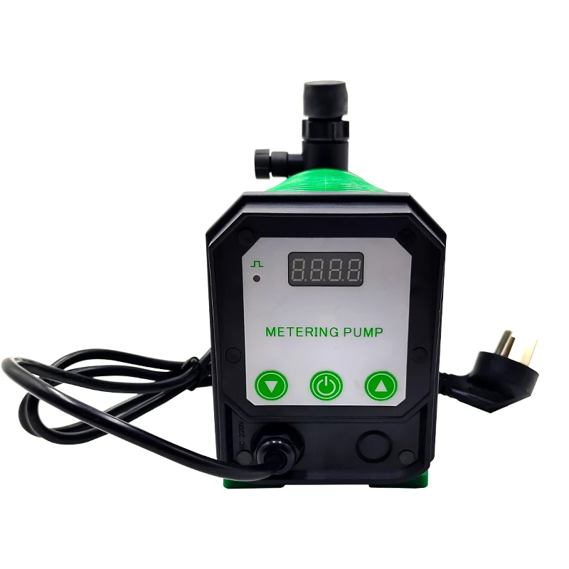 

Electromagnetic diaphragm metering pump sewage treatment acid and alkali anti-corrosion PP diaphragm pump flow adjustable