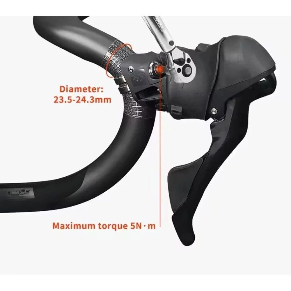 full internal wiring carbon car handle black one-piece car handle highway bicycle accessories