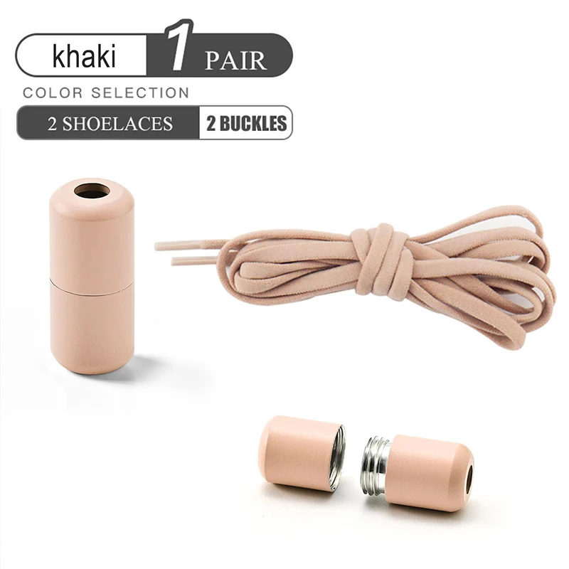 Elastische Schnürsenkel ohne Binden, Halbkreis-Schnürsenkel für Kinder und Erwachsene, Turnschuhe, Schnürsenkel, schnelle Lazy-Metallverschluss-Schnürsenkel, Schnürsenkel