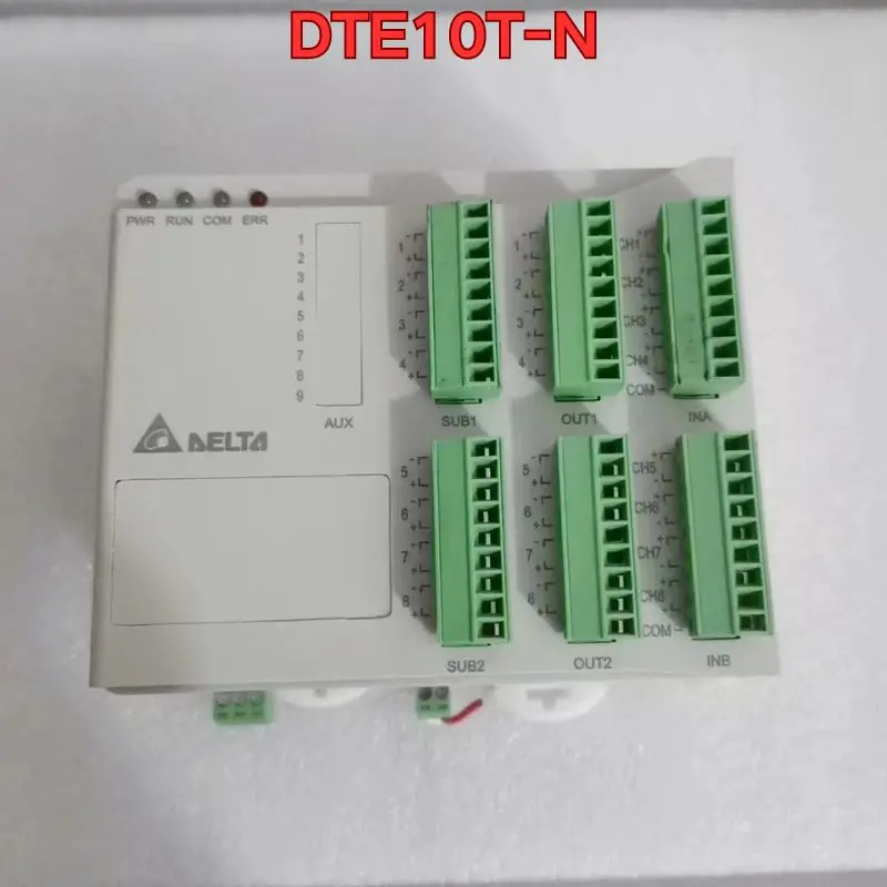 Second-hand PLC temperature module DTE10T-N function test is normal