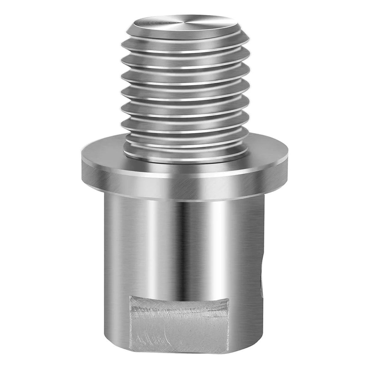 Adaptador de eixo de cabeçote de torno, converte 5/8 polegadas a 1 polegada X 8JAS