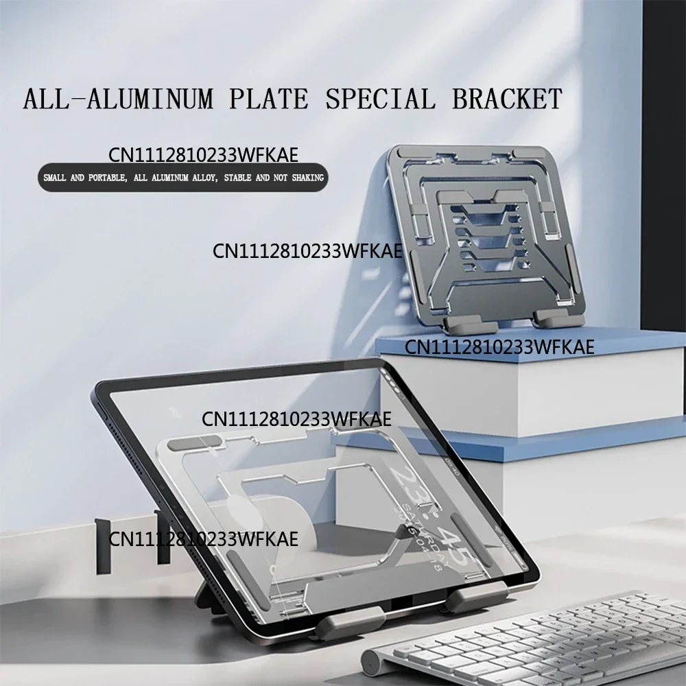 Tablet Stand Adjustable Folding Holder For iPad Pro Air Mini 12.9 11 10.2 10.9 10.5 Xiaomi Mi Pad 6 5 Samsung All Tablet Support