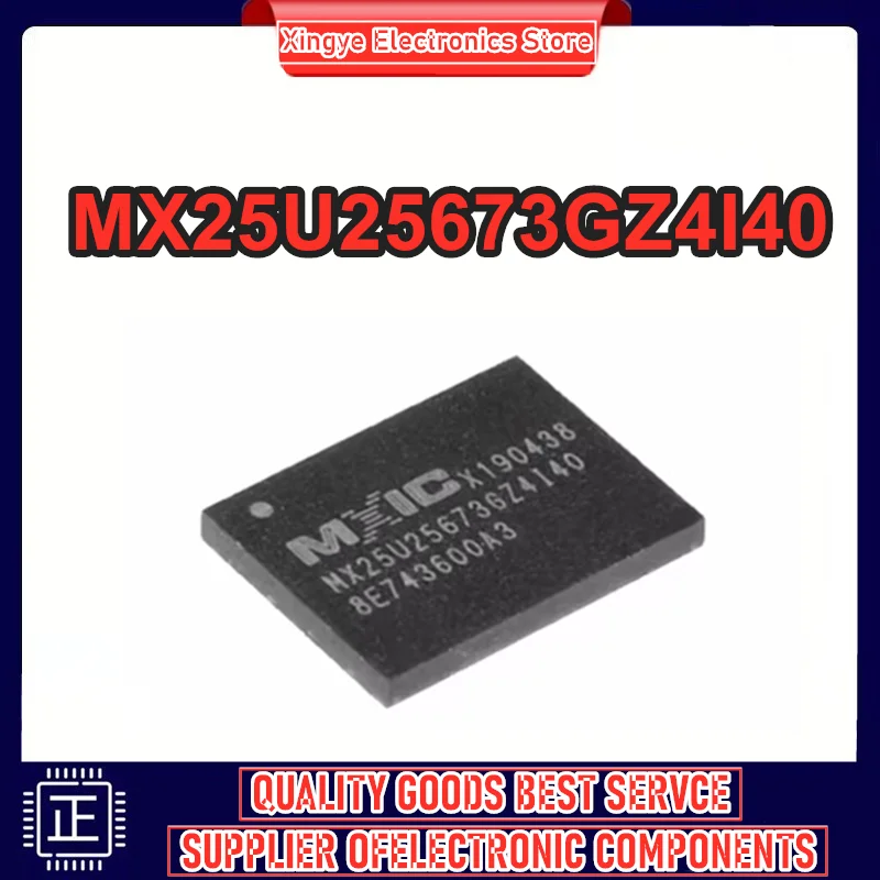 

Новый и оригинальный MX25U25673GZ4I40 MX25U25673GZ4140 MX25U25673 6 мм * 8 мм QFN-8