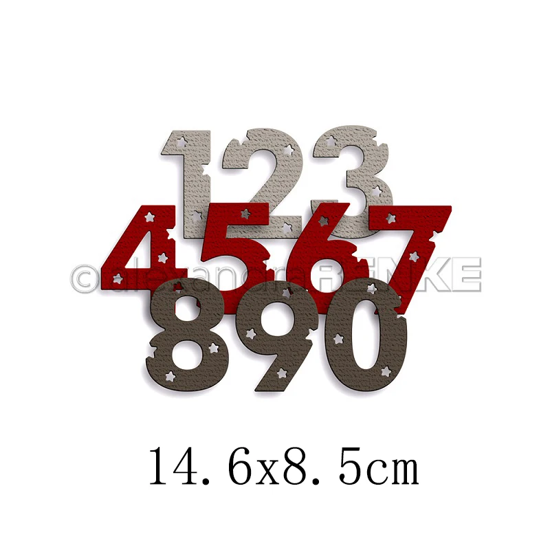 Piggy Craft Metall-Stanzformen, geschnittene Matrizenform, 2023, neue Buchstaben-Serie, Sammelalbum, Papierhandwerk, Messerform, Klingenstanzer, Schablonen