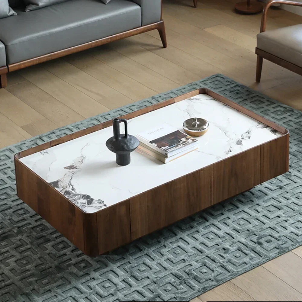 

Каменная тарелка, чайный столик, светильник, роскошная мебель для гостиной из цельного дерева, бытовой каменный чайный столик, квадратный