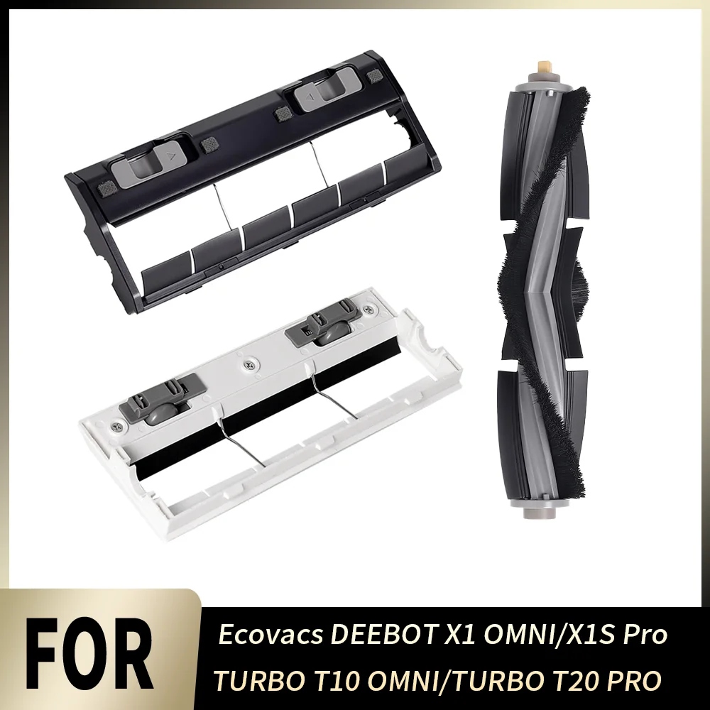 Hauptbürstenabdeckung für Ecovacs DEEBOT X1 OMNI X1S Pro TURBO T10 OMNITURBO T20 PRO Staubsauger, stabiles Rollenbürstenzubehör