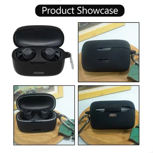 Imagen 2 del producto Funda protectora de silicona para Baseus Bowie MA10, funda protectora para auriculares inalámbricos, carcasa antipolvo