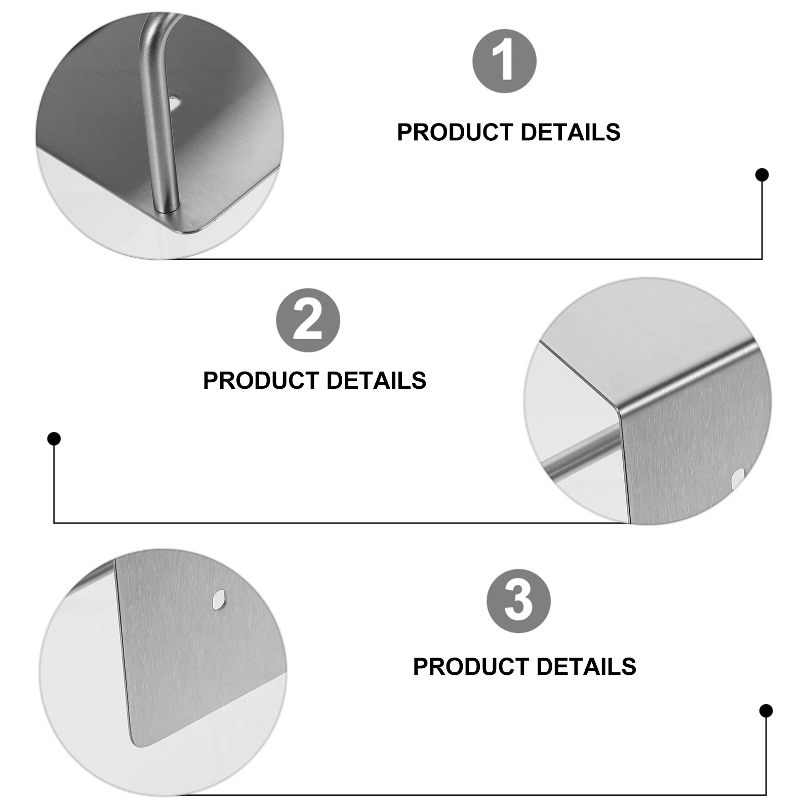 

Stainless Steel Toilet Paper Holder With Shelf Bathroom Tissue Rack Paper Roll Stand Durable Corrosion Resistant Modern Design