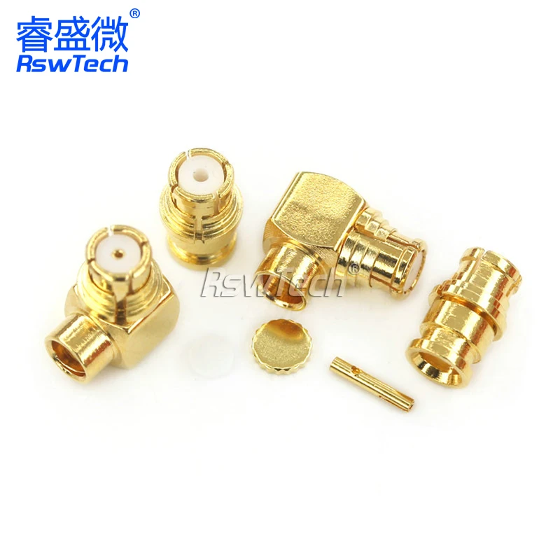 1 PCS SMP-KB2 SMP-KWB2 Adapter for RG405 Semi-felxible Semi-Rigid Cable All Copper Gold-Plated