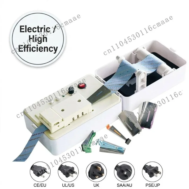 Electric Automatic Diagonal Tape Manufacturing Machine with 10 Times Faster High-speed Fabric Binding Tool