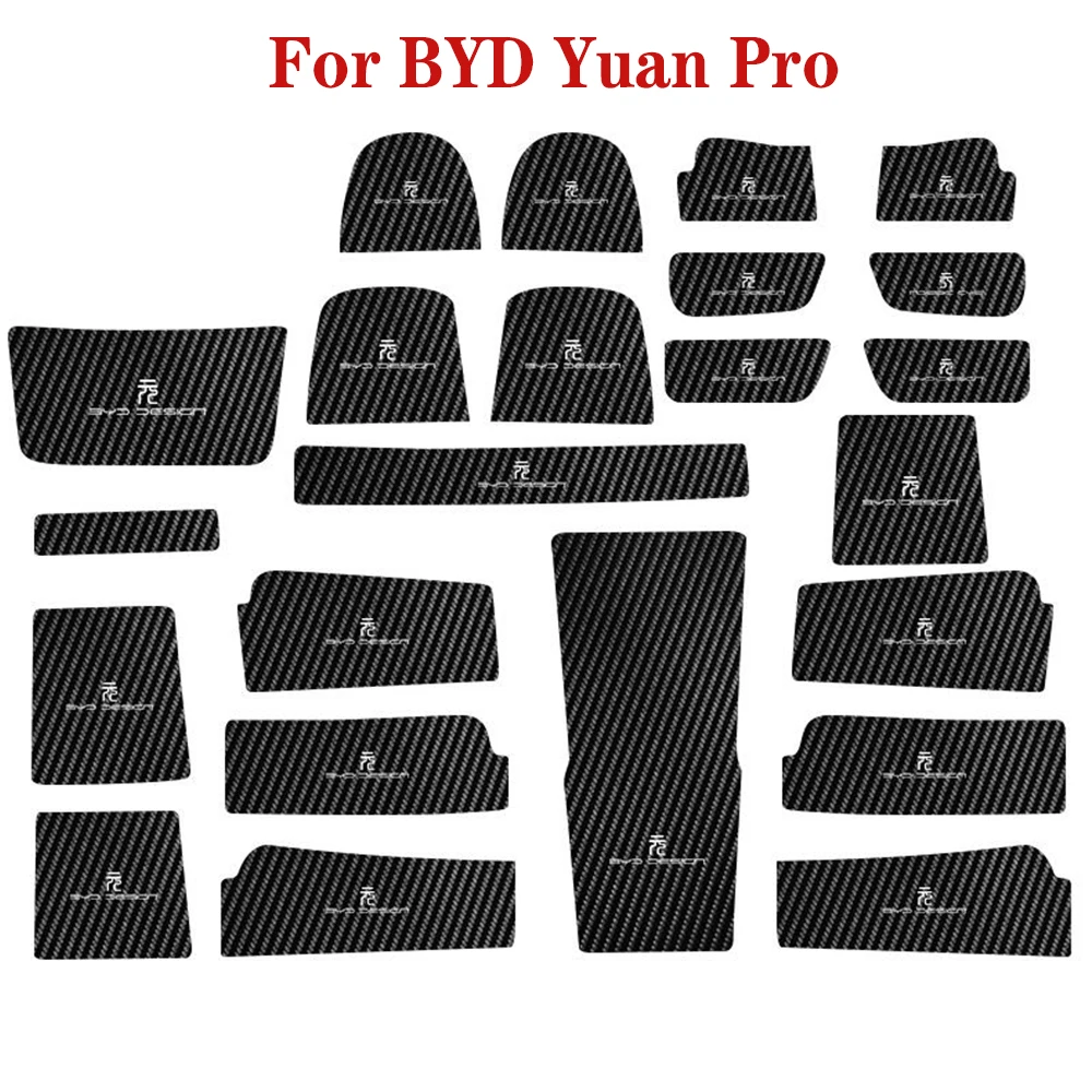 

For BYD Yuan Pro 2023 Leather door groove pad central control internal water cup pad storage pad decoration