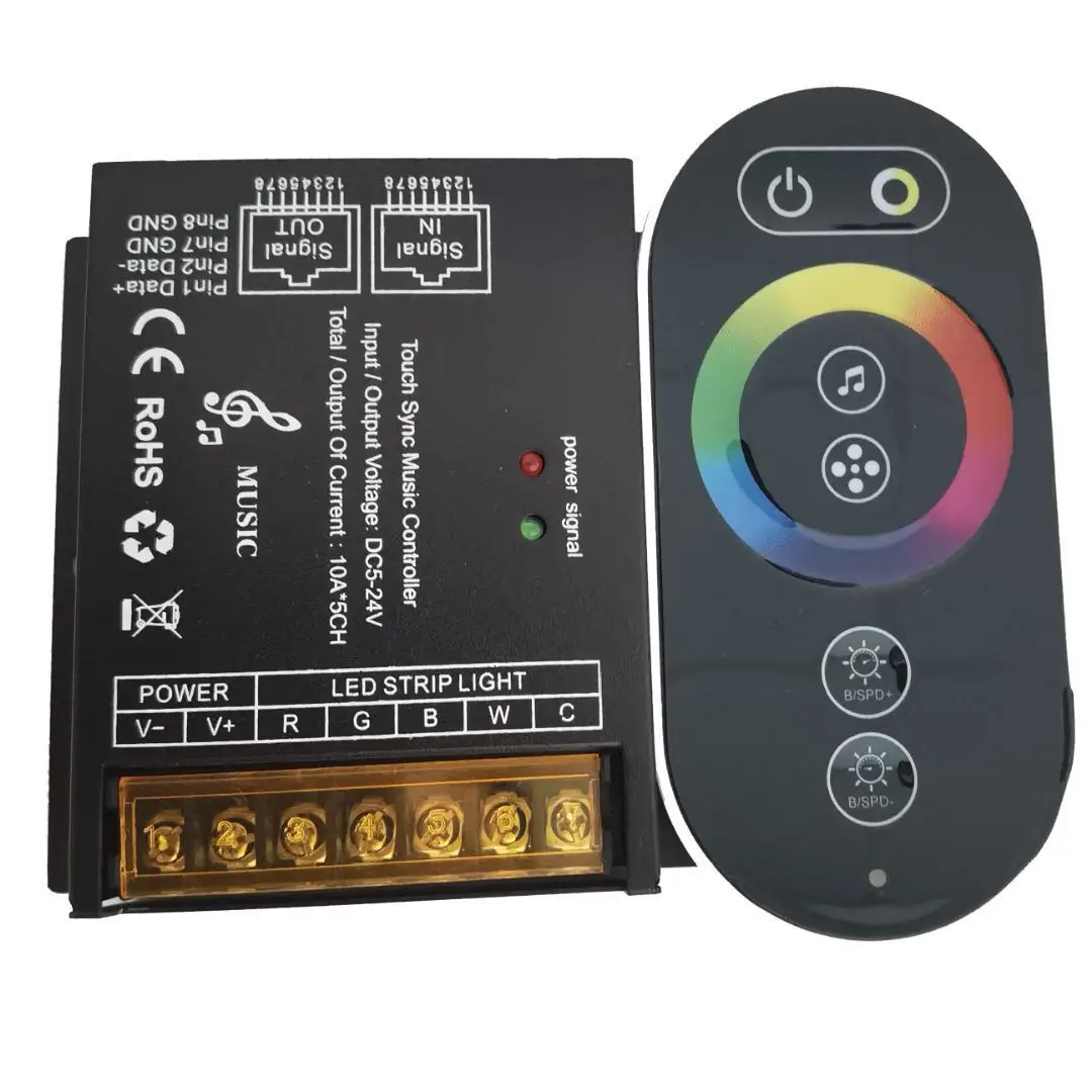 Rf Full Color 5 In I Rgbcw Led Controller