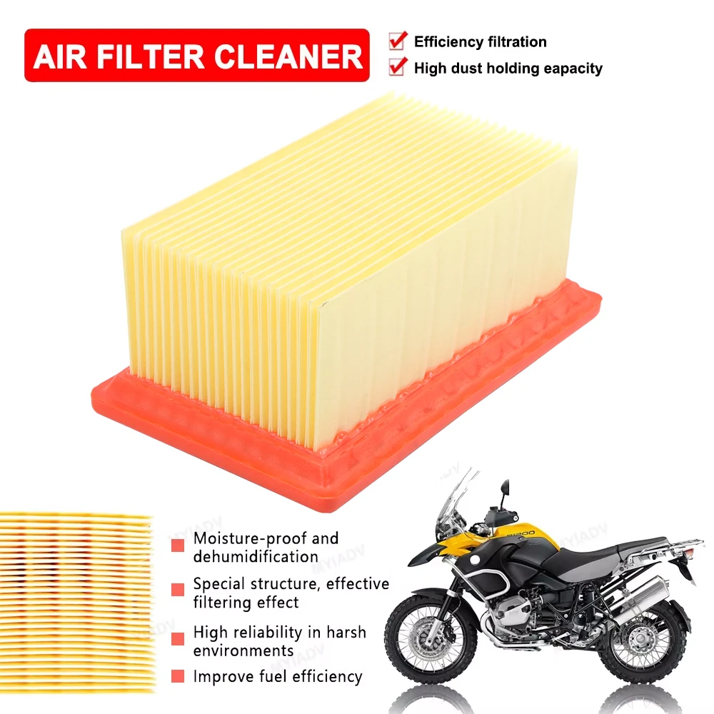 Motorcycle Air Intake Filter Purification Cleaner For BMW R 1200 GS OC 2004-2009 R1200GS HP2 Enduro Megamoto R1200R/RT R1200S/ST