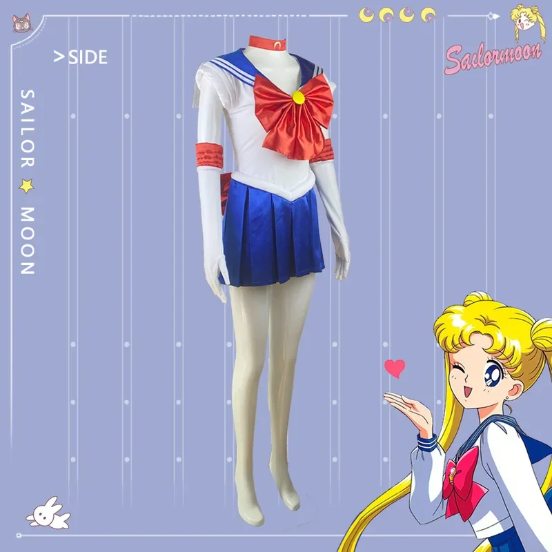 Beautiful Girl Cosplay Moon Hare 4th Generation Sailor Costume Halloween Children's Role-playing Costume*.1