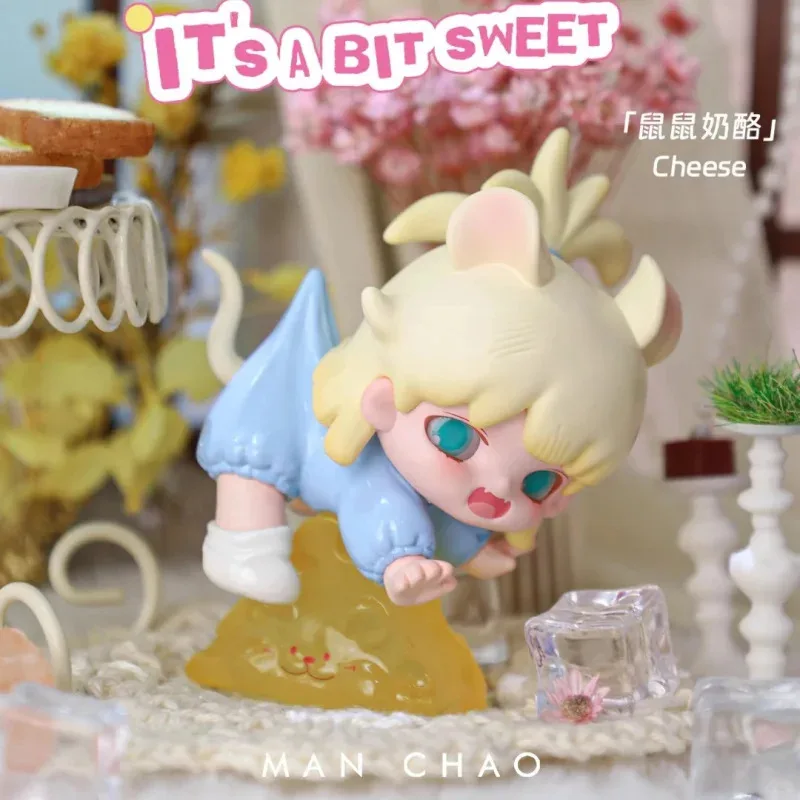 

Presale for 60 Days YoBu IT'S A BIT SWEET Series Blind Box Mystery Box Caixa Caja Dolls Gift Desktop Ornament Anime Figure Toys