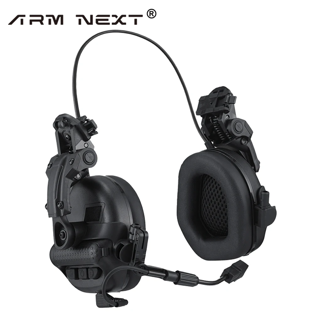 New Tactical Headset Mobile Helmet Earphone for Military Headset Hunting Shooting Hearing Protection Noise Cancelling Headphones