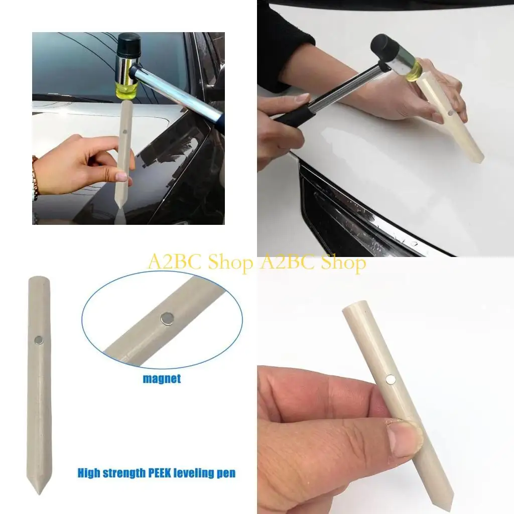 

A2BC Convenient Peek Leveling Pen Vehicle Dent Remover Nylon Tool for Hassle Frees Car Dent Repair At homes Or Active
