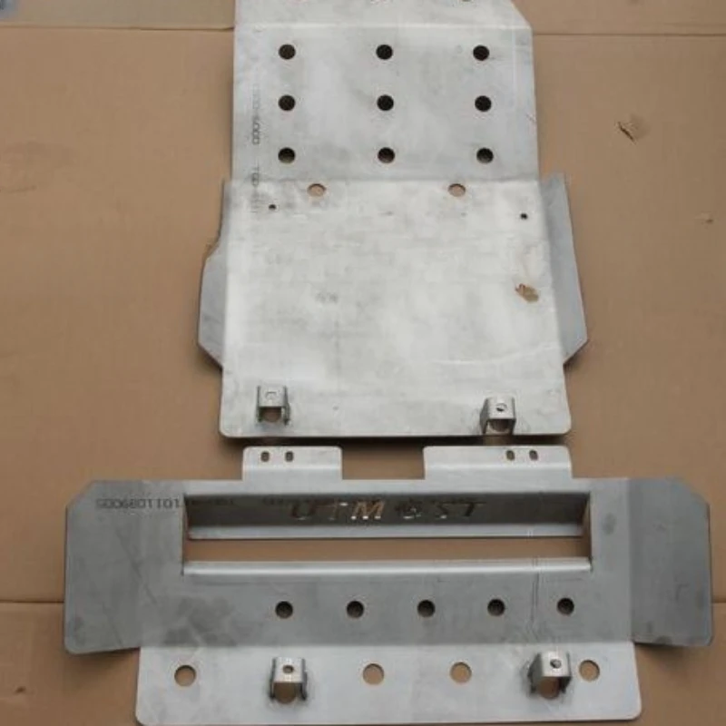 Protective plate stainless steel chassis protective plate engine transfer box protective armor bottom protective plate