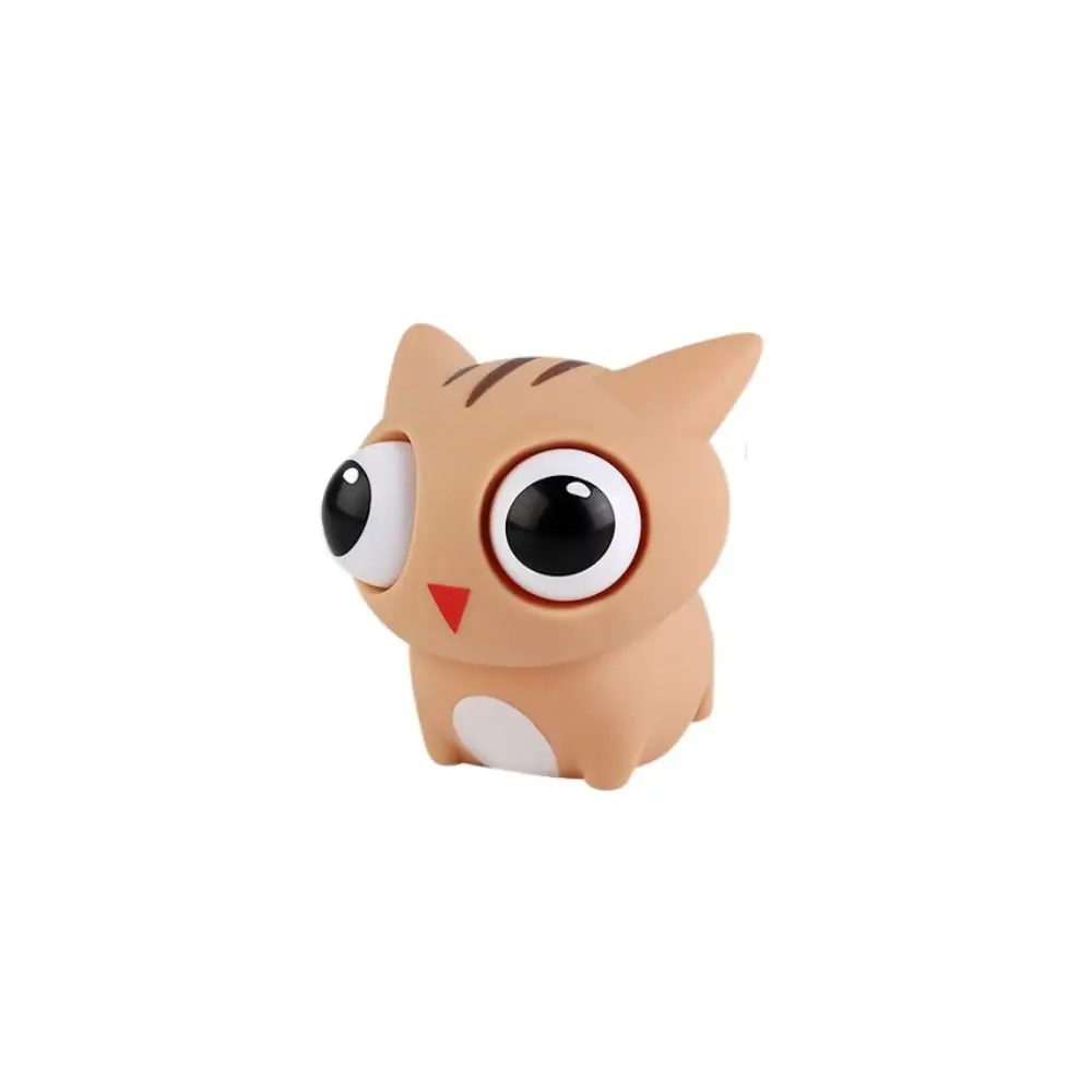 Creative Soft Pop Eye Squeeze Sensory Slow Rebound Cartoon Rabbit Fidget Cat Anti Stress Puppy Squeeze Children