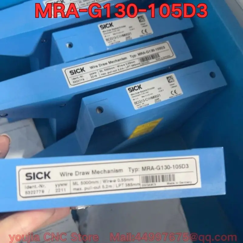 

Функциональный тест использованного кабельного энкодера MRA-G130-105D3 нормального.