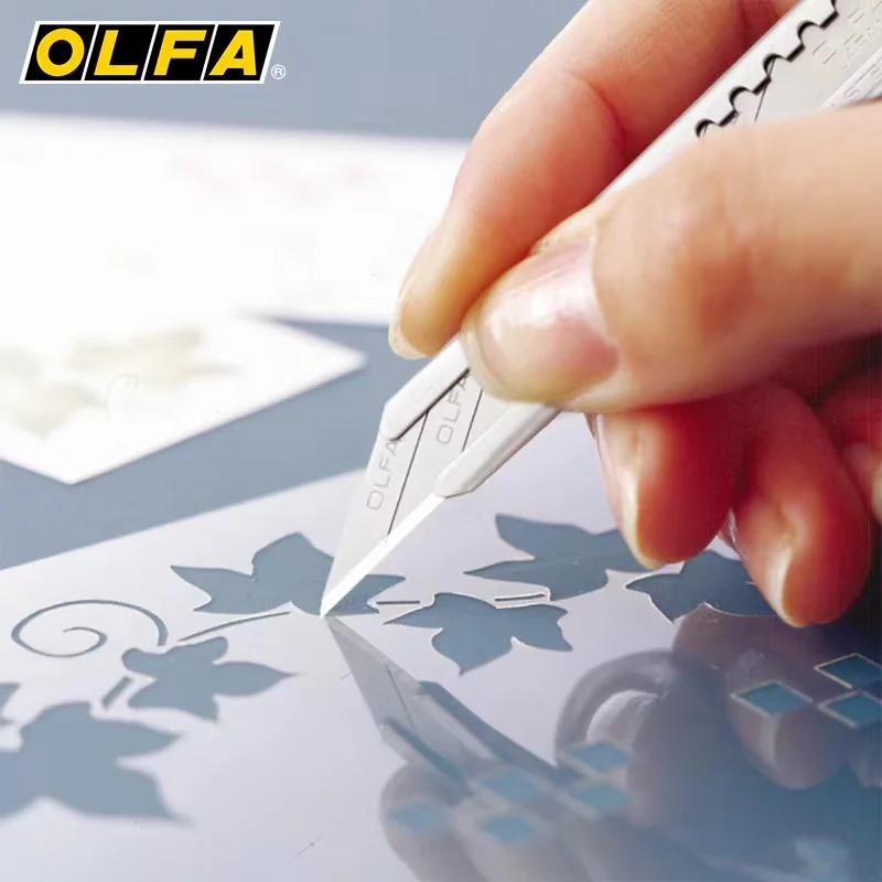 OLFA SAC-1(141B) Fine Workmanship Cutter Graphic Arts Stainlesssteel Knife 30 Degree (Replacement Blades SAB-10/DKB-10)