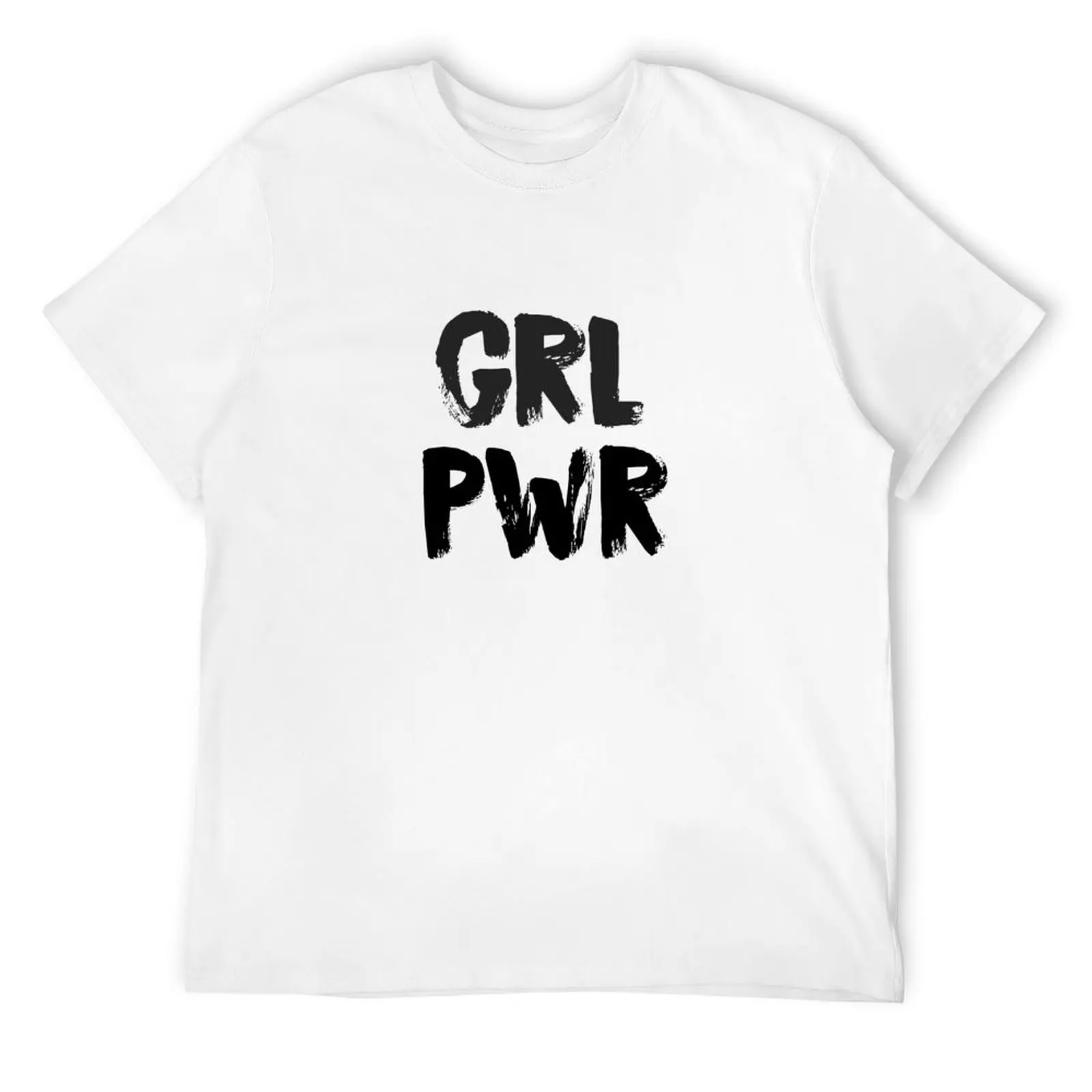 

GRL PWR - girl power, feminism quote T-Shirt heavyweights graphic t shirts aesthetic clothes blue archive Short sleeve tee men