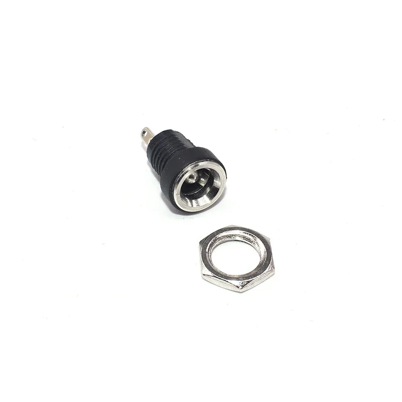 10PCS DC-022B 5.5x2.1mm 5.5 X 2.1 mm Female DC Power adapter dc jack connector DC022B DC power plug male 5.5*2.1mm 5.5*2.5 mm